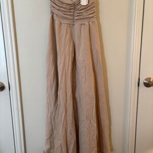 New with tags Free People strapless jumpsuit